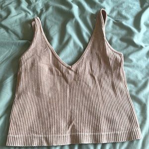 Tan Aura Tank Top Size Medium